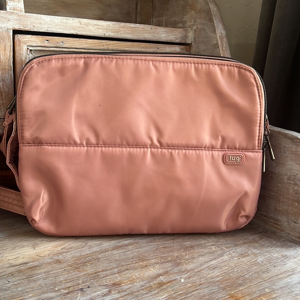 💗Lug Delta Mini 10.4” iPad/tablet case blush pink